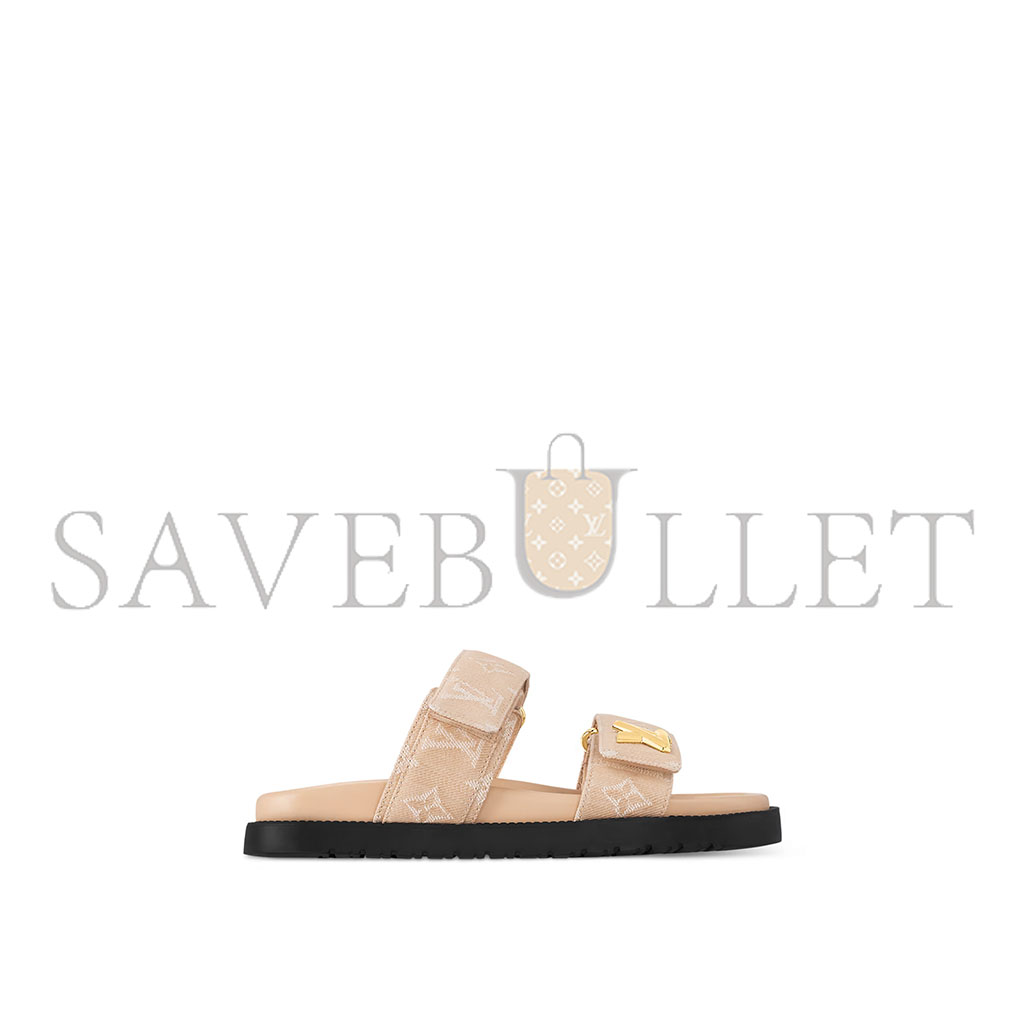 LOUIS VUITTON LV SUNSET FLAT COMFORT MULE 1ACZ8E LOUIS VUITTON LV SUNSET FLAT COMFORT MULE 1ACZ8E